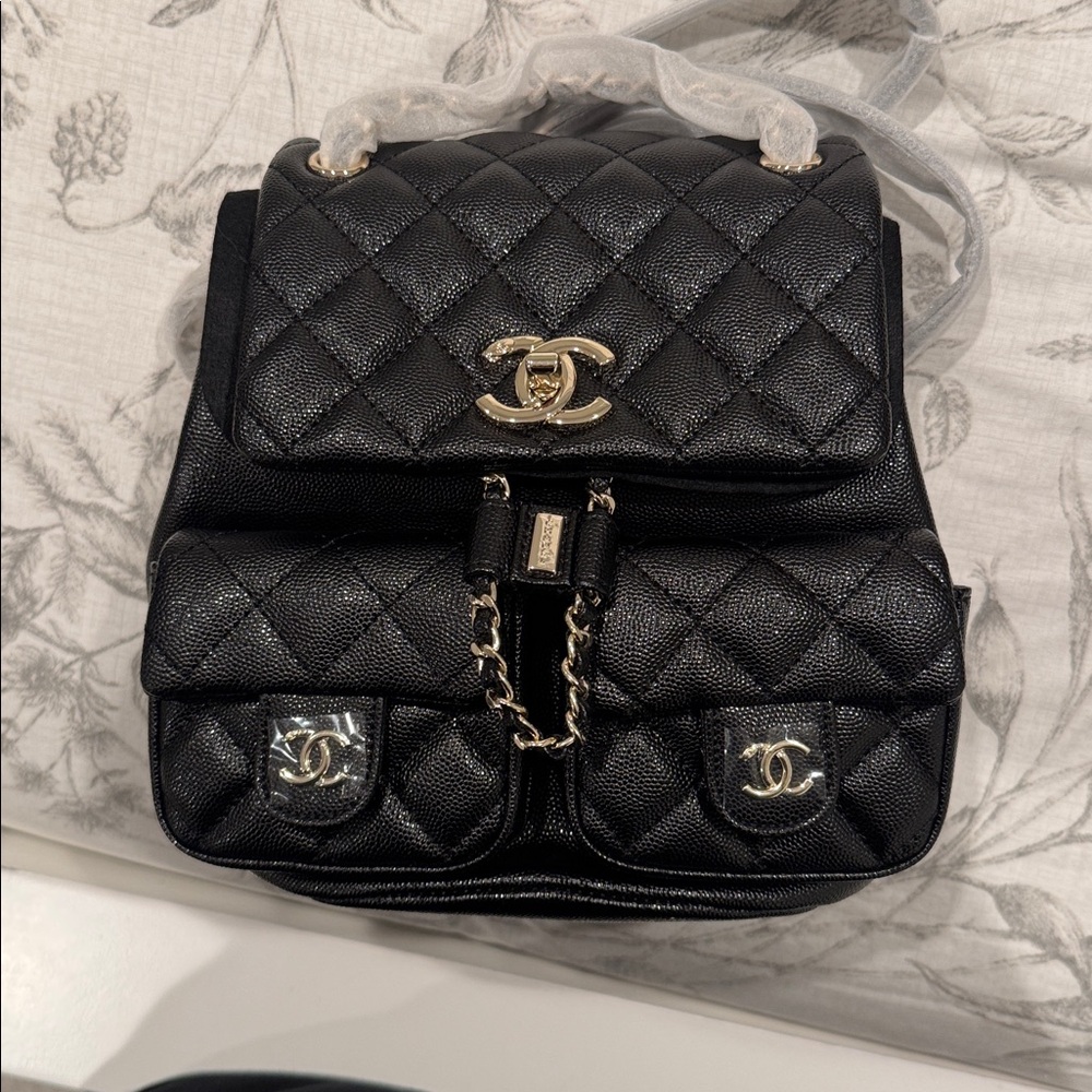 Chanel style mini backpack - Picture 9 of 12